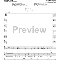 Moro lasso al mio duolo - Optional Viola (for Cello 1)