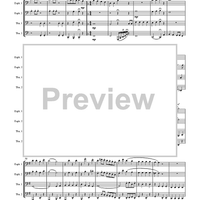 American Folk Medley - Score