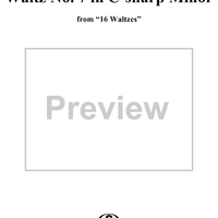 Waltz No. 7 in C-sharp Minor