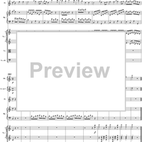 Flute & Harp Concerto in C Major, Movement 3 K297c (K299) - Full Score