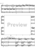 String Trio Bb Major D581B - Score