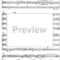 String quartet No. 2 - Score