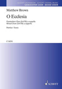 O Ecclesia - Choral Score