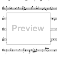 String Trio Bb Major D581B - Viola