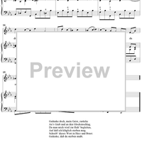 41. "Gedenke doch, mein Geist", Aria (anonymous)