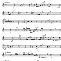 Music for the Royal Fireworks HWV 351 - B-flat Trumpet