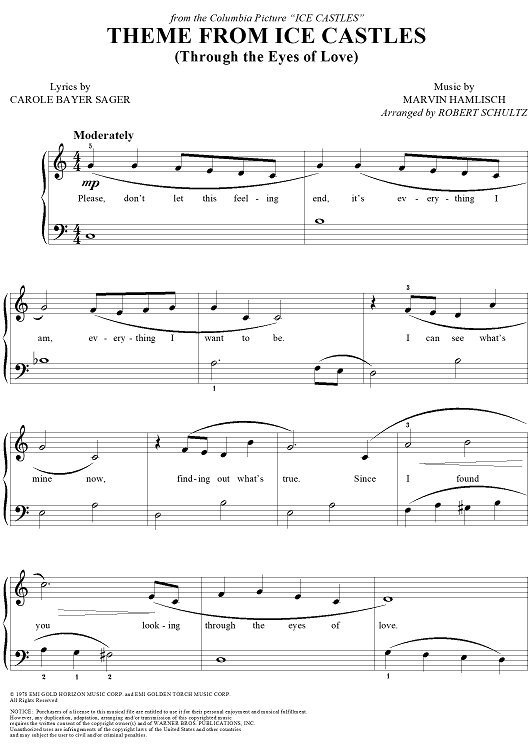 Theme from Ice Castles (Through the Eyes of Love)