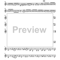 Quintet in the Key of Flexible (TWV 44:11) - Violin 3 (for Viola)