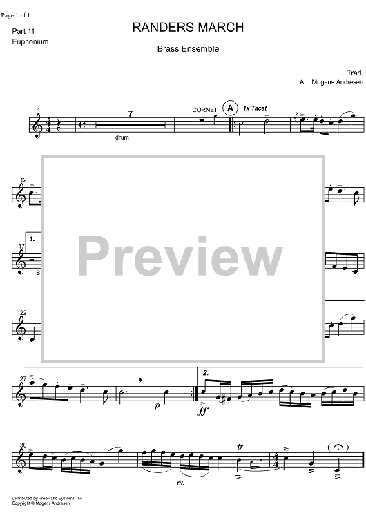 Randers March - Euphonium