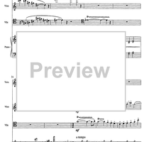 Trois Poèmes de la Renaissance - Score