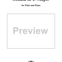 Flute Sonata No. 4 - Piano Score