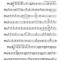 Four Old World Carols - Trombone