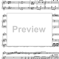 Concerto No. 3 G Major, KV216 - Piano Score