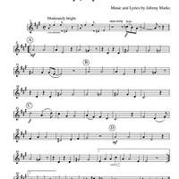 Music for Four, Collection No. 1 - Popular Christmas Favorites - Part 3 Clarinet in Bb