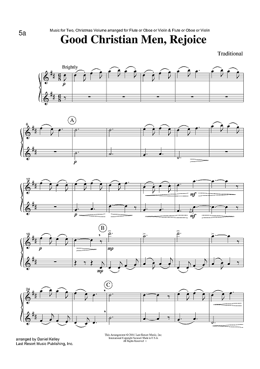 Good Christian Men, Rejoice
