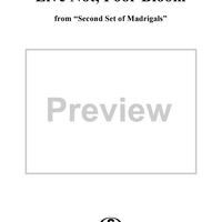 Live Not, Poor Bloom