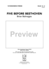 Five Before Beethoven - Score