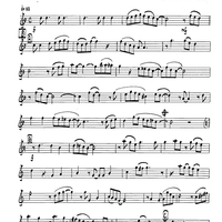 Peacherine Rag - Tenor Sax