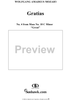 Gratias - No. 4 from Mass no. 18 in C minor ("Great")   - K427 (K417a)