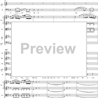 "Per questa bella mano", aria, K612 - Full Score