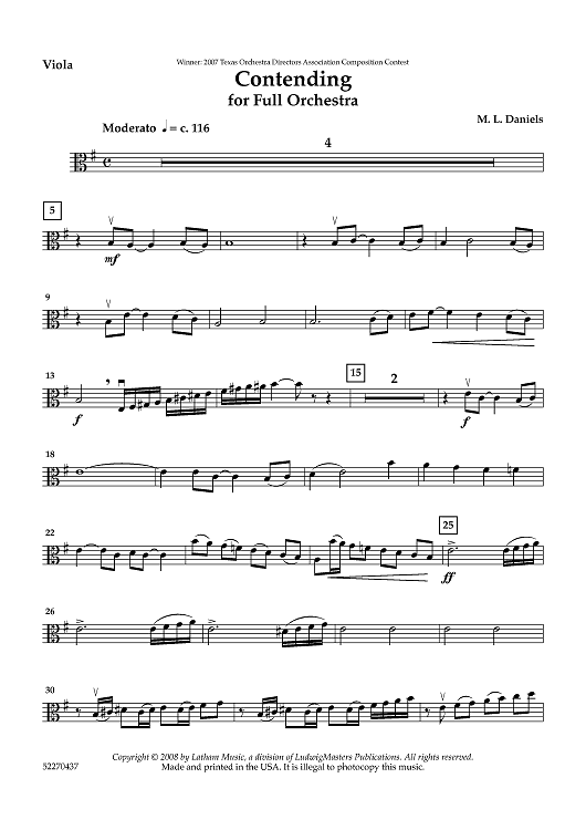 Contending - Viola