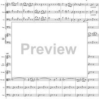 Brandenburg Concerto No. 5: Allegro - Score