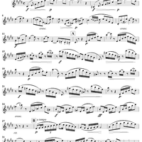Duet No. 6 from Six Easy Duets, Op. 137 - Flute 2