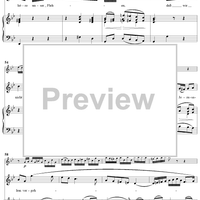 "Handle nicht nach deinen Rechten", Aria, No. 2 from Cantata No. 101: "Nimm von uns, Herr, du treuer Gott" - Piano Score