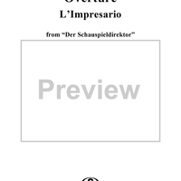 L'Impresario, Overture, K486