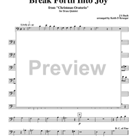 Break Forth Into Joy - Trombone