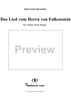 Das Lied vom Herrn von Falkenstein - No. 4 from "Four Songs", Op. 43
