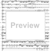 Choral from Cantata no. 147  ("Herz und Mund und That und Leben") - Full Score