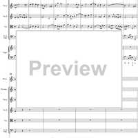 Triple Concerto in A Minor, Movement 3 (BWV1044) - Score