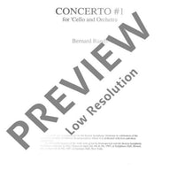 Concerto no. 1 - Full Score