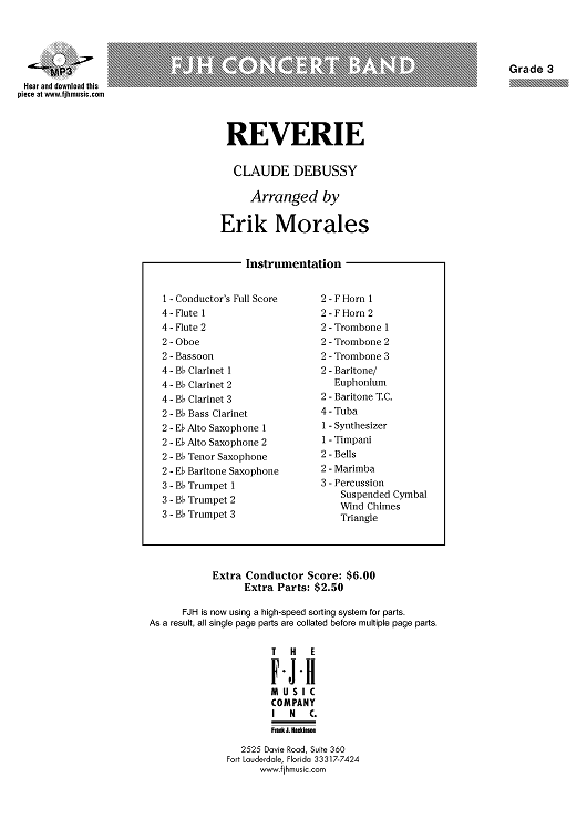 Reverie - Score