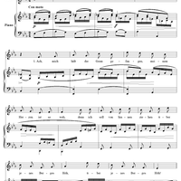 Abschied - No. 3 from "Nine Songs" Op. 69