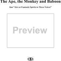 The Ape, the Monkey and Baboon