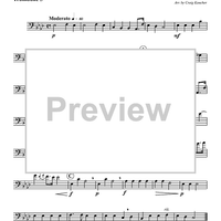 Air from "Water Music Suite No. 1" - Trombone 3