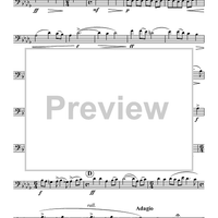 Two Selections from "All-Night Vigil," Op. 37 - Trombone 4