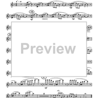 Arioso Gloria "Gloria in excelsis Deo, et in terra pax" - Clarinet in Bb