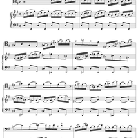 Sonata No. 1 in G Major, Movement 3 - Piano Score