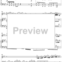 Concerto No. 4 in D Major - Piano Score