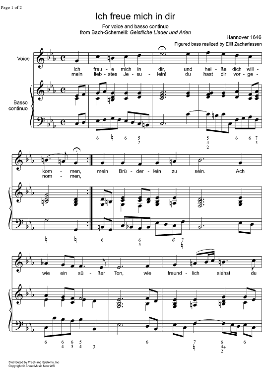 Ich freue mich in dir