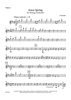 Iowa Spring for String Orchestra - Violin 1