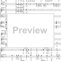 Grand Scene of the Consecration, and First Finale from "Aida", Act 1 - Score