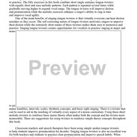 Singing Tongue Twisters: Introduction