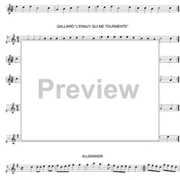 30 Dances from Thoinot Arbeaus Dancing School - Galliard