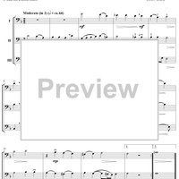 Trios and Quartets for Double Basses, Volume III