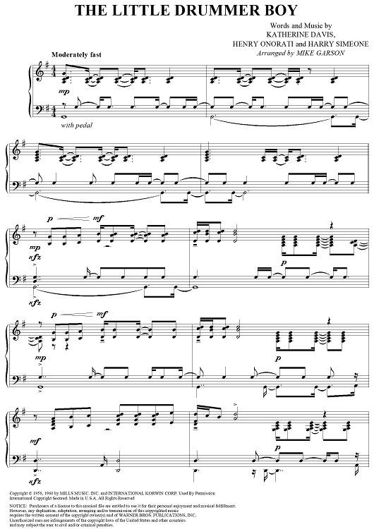 The Little Drummer Boy