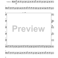 Wedding Album for Brass Quartet - Trombone